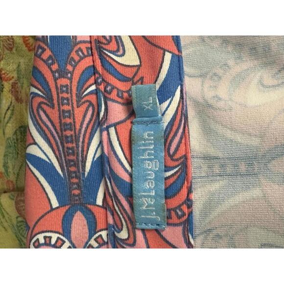 J. McLaughlin Catalina Cloth multicolored geo sleeveless sheath dress Size XL - Picture 8 of 8